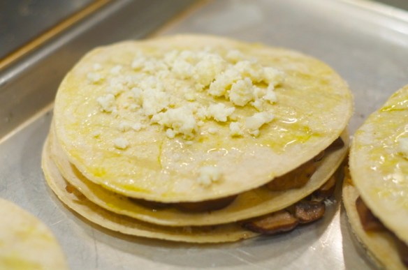 Wild Mushroom Quesadilla