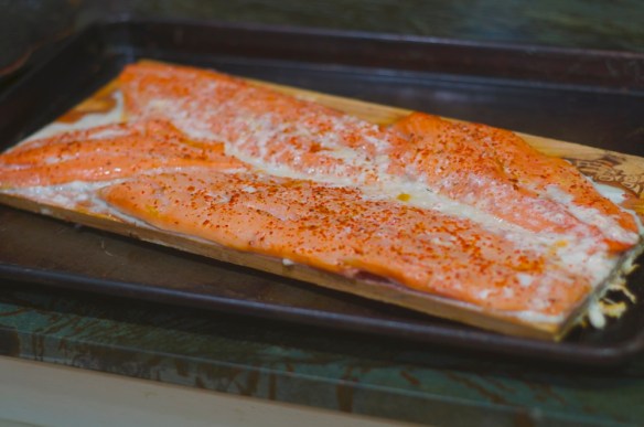 smoked salmon