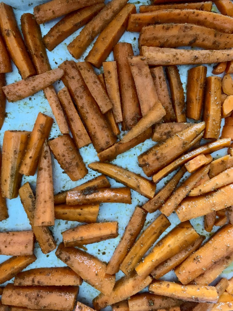 Roasted carrots